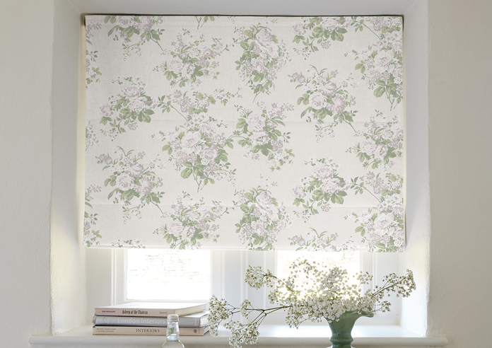 Shabby Chic by Rachel Ashwell Rose Chintz, Natural - Roman Blind - Image 3